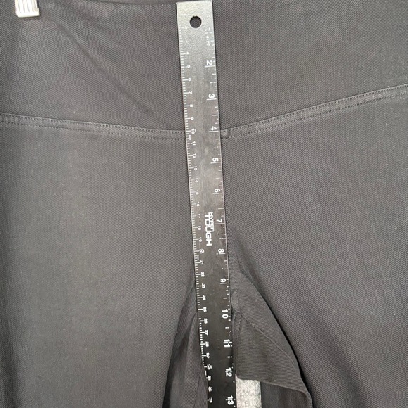 J Jill Pants Womens Medium Black Wearever Collection Slim Leg Pull On Cuffed Hem - Picture 8 of 11